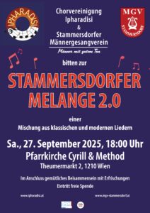 Stammersdorfer Melange 2.0 - Konzert @ Pfarrkirche Cyrill & Method